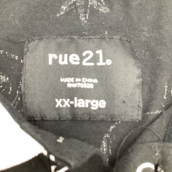Rue21 Mens Short Sleeve Polo Black Size XXL - Picture 4 of 6